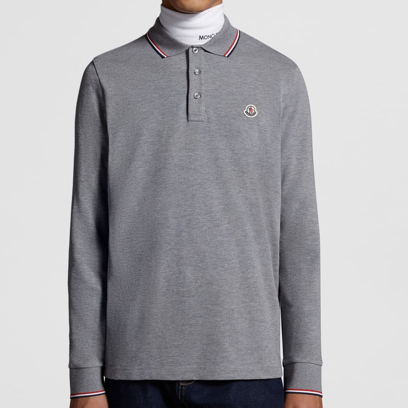 LONG SLEEVE POLO SHIRT