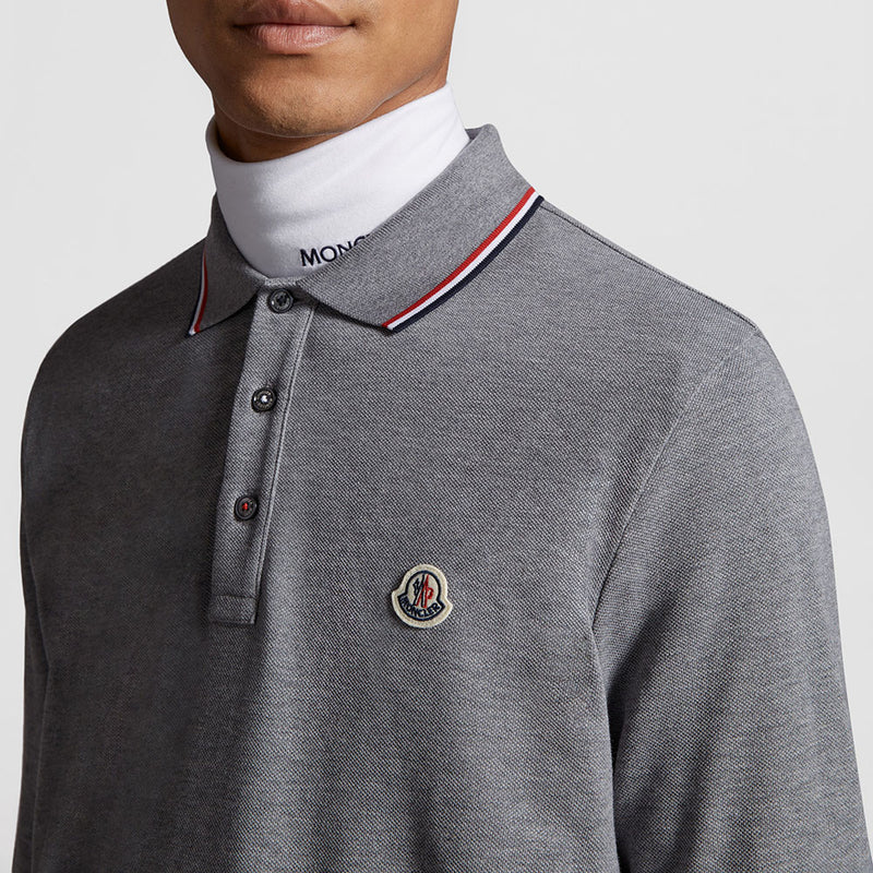 LONG SLEEVE POLO SHIRT