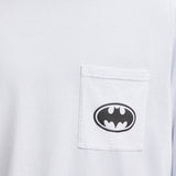 BATMAN MOTIF LONG SLEEVE COTTON T-SHIRT