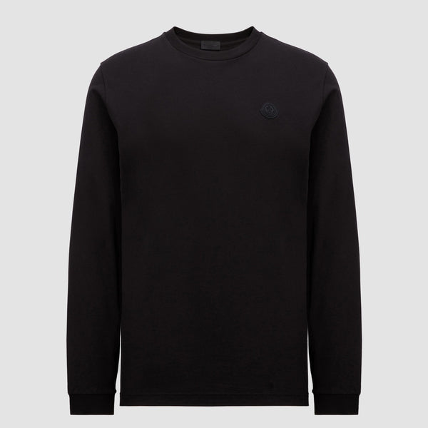BACK-PRINTED COTTON LONG SLEEVE T-SHIRT