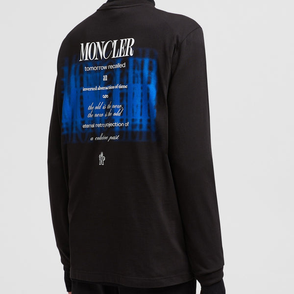 BACK-PRINTED COTTON LONG SLEEVE T-SHIRT