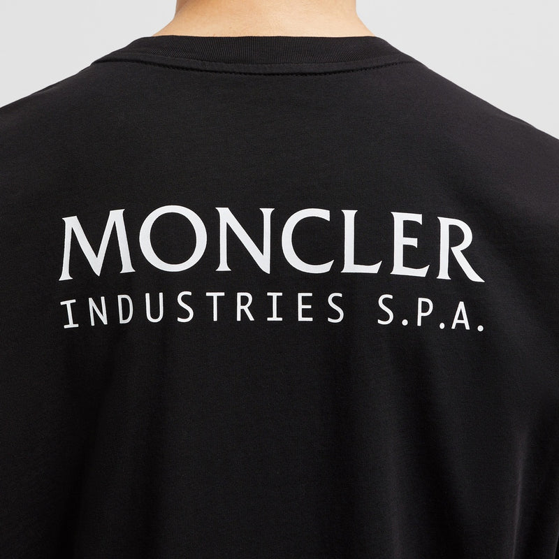 BACK LOGO LONG SLEEVE COTTON T-SHIRT