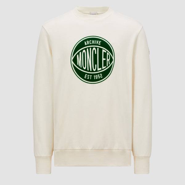 BASKETBALL LOGO COTTON SWEATSHIRT