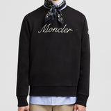 EMBROIDERED LOGO COTTON SWEATSHIRT