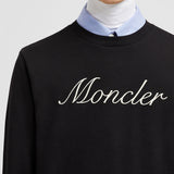 EMBROIDERED LOGO COTTON SWEATSHIRT