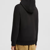 LOGO PATCH COTTON HOODIE
