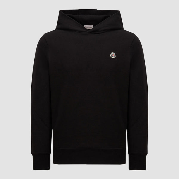 LOGO PATCH COTTON HOODIE