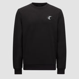 FADED LOGO MOTIF COTTON SWEATSHIRT