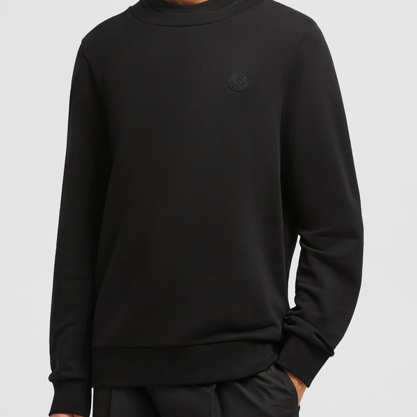 DOUBLE COLLAR COTTON SWEATSHIRT