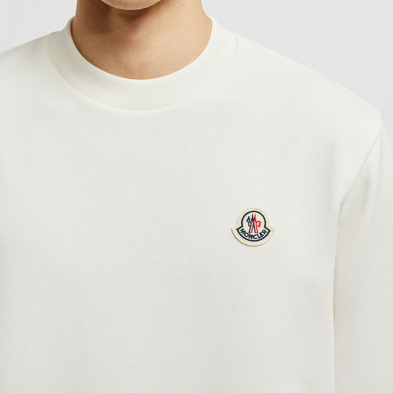 LOGO PATCH COTTON SWEATSHIRT