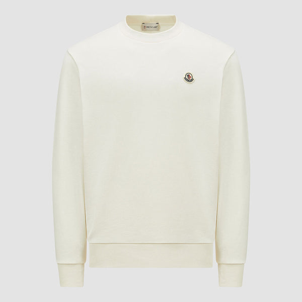 LOGO PATCH COTTON SWEATSHIRT