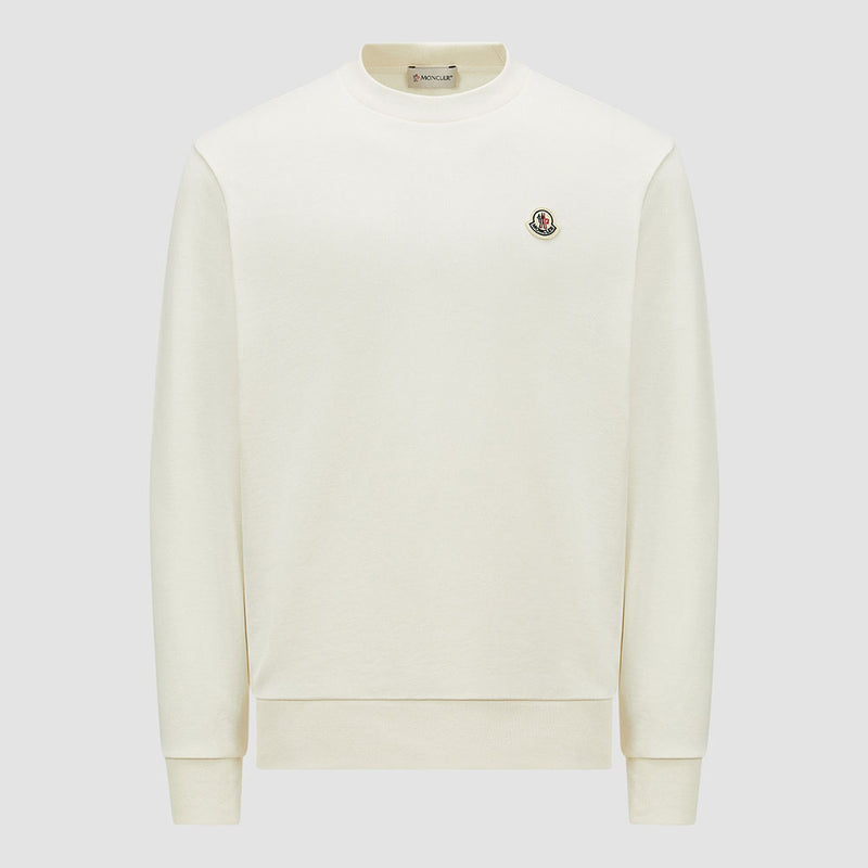 LOGO PATCH COTTON SWEATSHIRT
