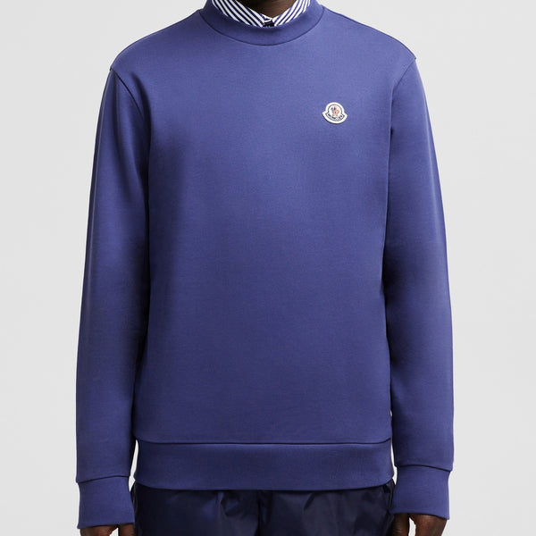 LOGO PATCH COTTON SWEATSHIRT