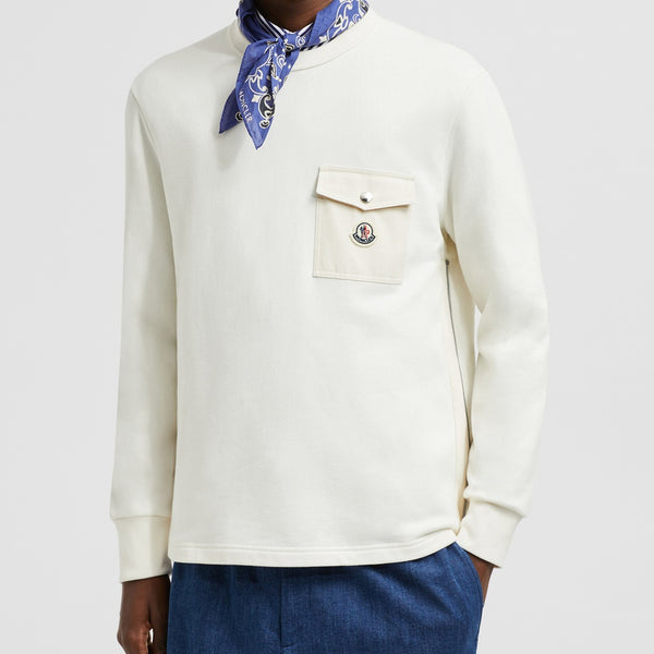 COTTON SWEATSHIRT WITH POCKET