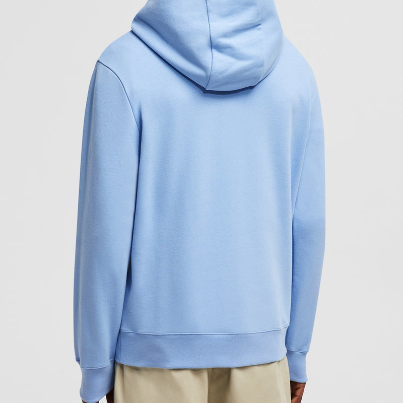 LOGO PATCH COTTON HOODIE