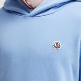 LOGO PATCH COTTON HOODIE