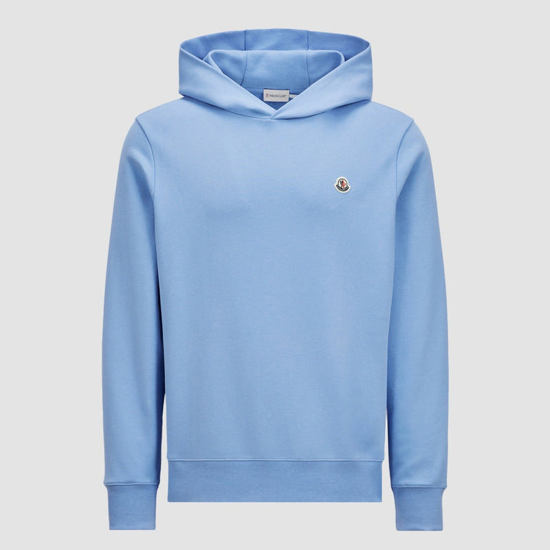 LOGO PATCH COTTON HOODIE
