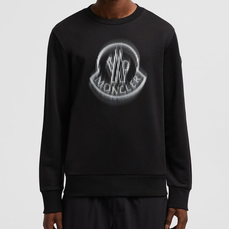 BLURRED LOGO SWEATSHIRT