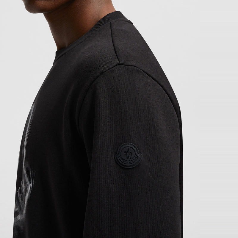 BLURRED LOGO SWEATSHIRT