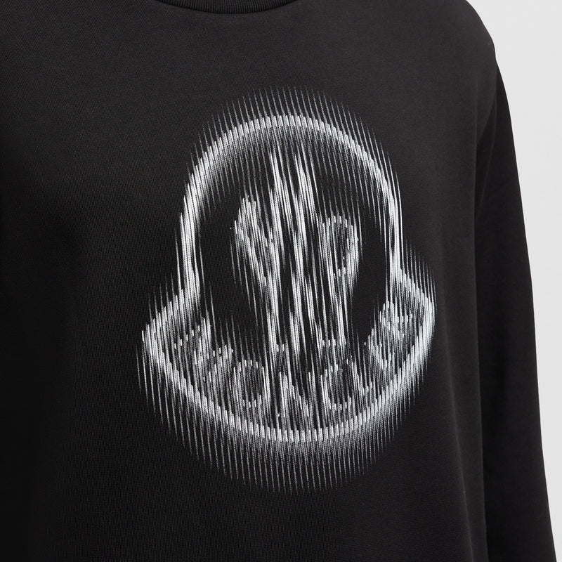 BLURRED LOGO SWEATSHIRT