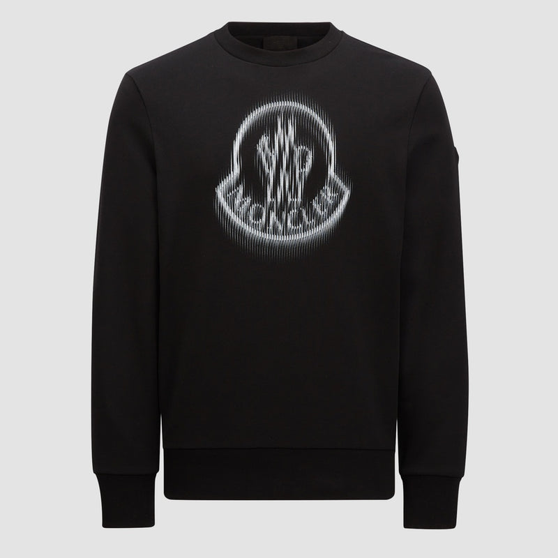 BLURRED LOGO SWEATSHIRT