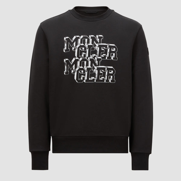 LOGO MOTIF COTTON SWEATSHIRT