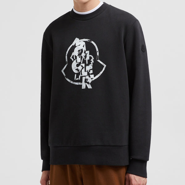 LOGO MOTIF COTTON SWEATSHIRT