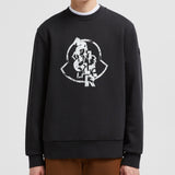 LOGO MOTIF COTTON SWEATSHIRT