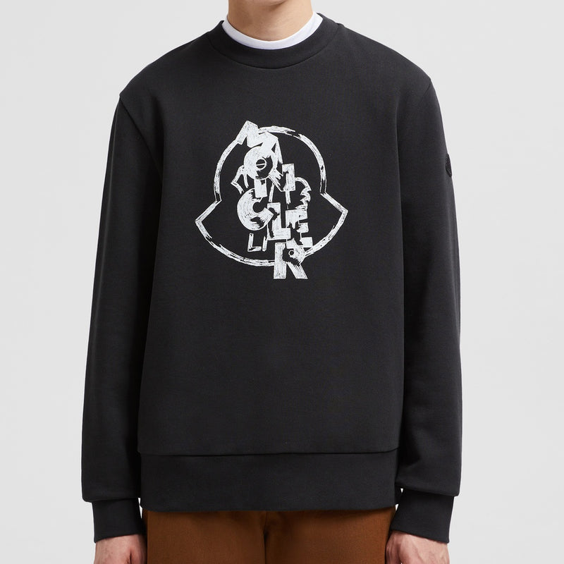 LOGO MOTIF COTTON SWEATSHIRT