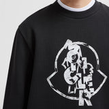 LOGO MOTIF COTTON SWEATSHIRT