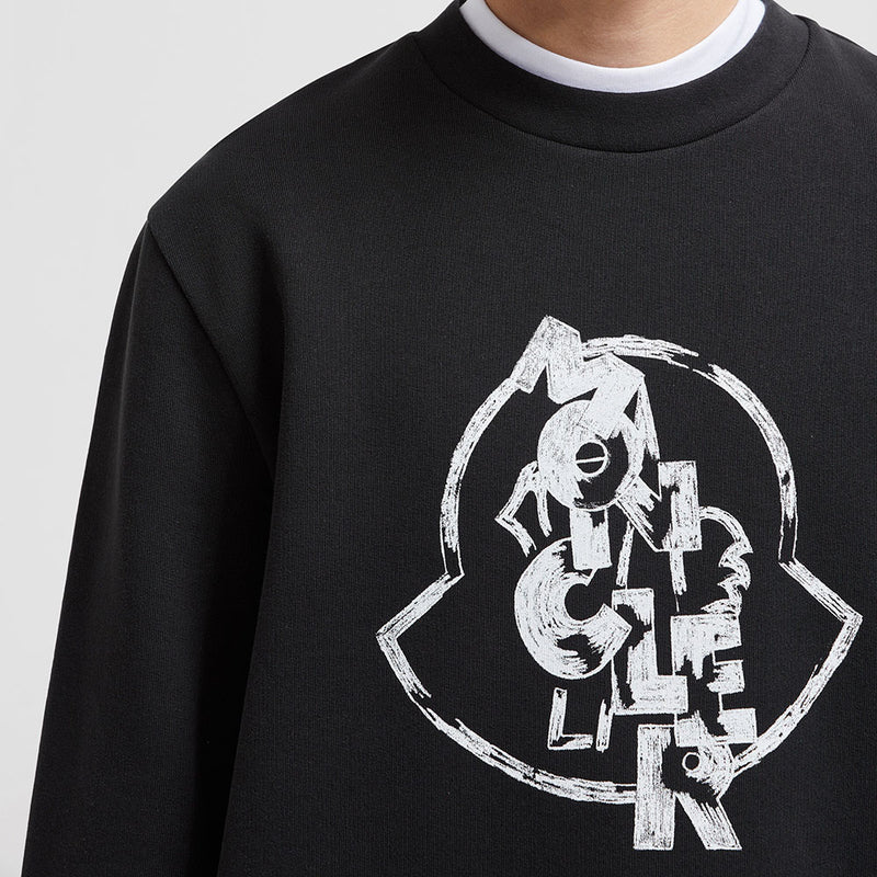 LOGO MOTIF COTTON SWEATSHIRT