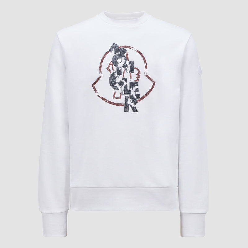 LOGO MOTIF COTTON SWEATSHIRT