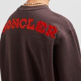 EMBROIDERED LOGO COTTON SWEATSHIRT