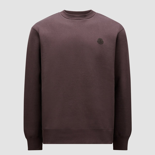 EMBROIDERED LOGO COTTON SWEATSHIRT