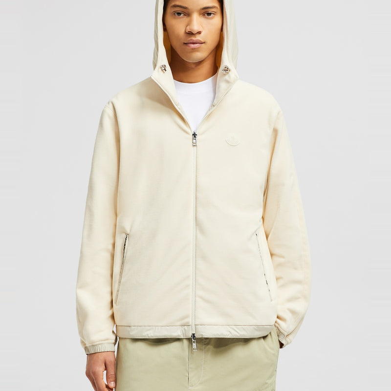 REVERSIBLE FLEECE ZIP-UP HOODIE