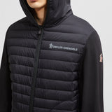 PADDED COTTON ZIP-UP HOODIE