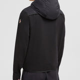 PADDED COTTON ZIP-UP HOODIE
