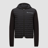 PADDED COTTON ZIP-UP HOODIE