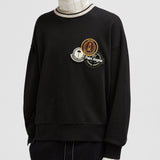 MONCLER X PALM ANGELS COTTON SWEATSHIRT