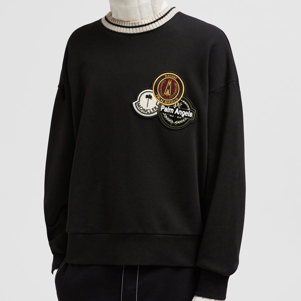 MONCLER X PALM ANGELS COTTON SWEATSHIRT