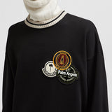 MONCLER X PALM ANGELS COTTON SWEATSHIRT