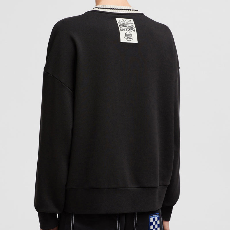 MONCLER X PALM ANGELS COTTON SWEATSHIRT