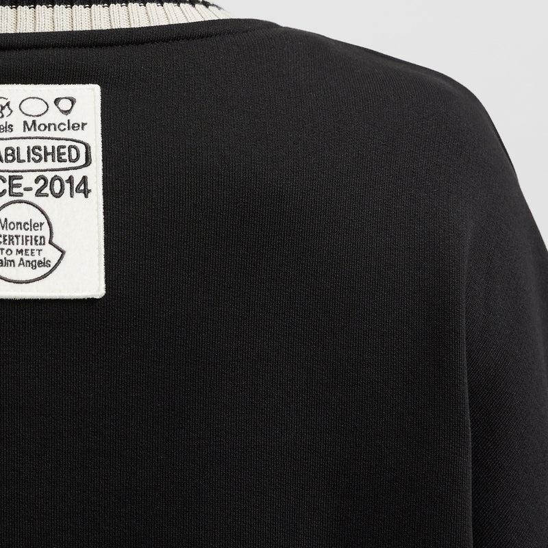 MONCLER X PALM ANGELS COTTON SWEATSHIRT