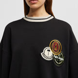 MONCLER X PALM ANGELS COTTON SWEATSHIRT