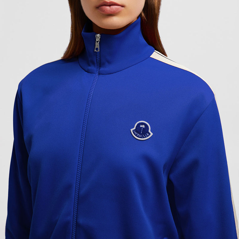 MONCLER X PALM ANGELS ZIP-UP SWEATSHIRT