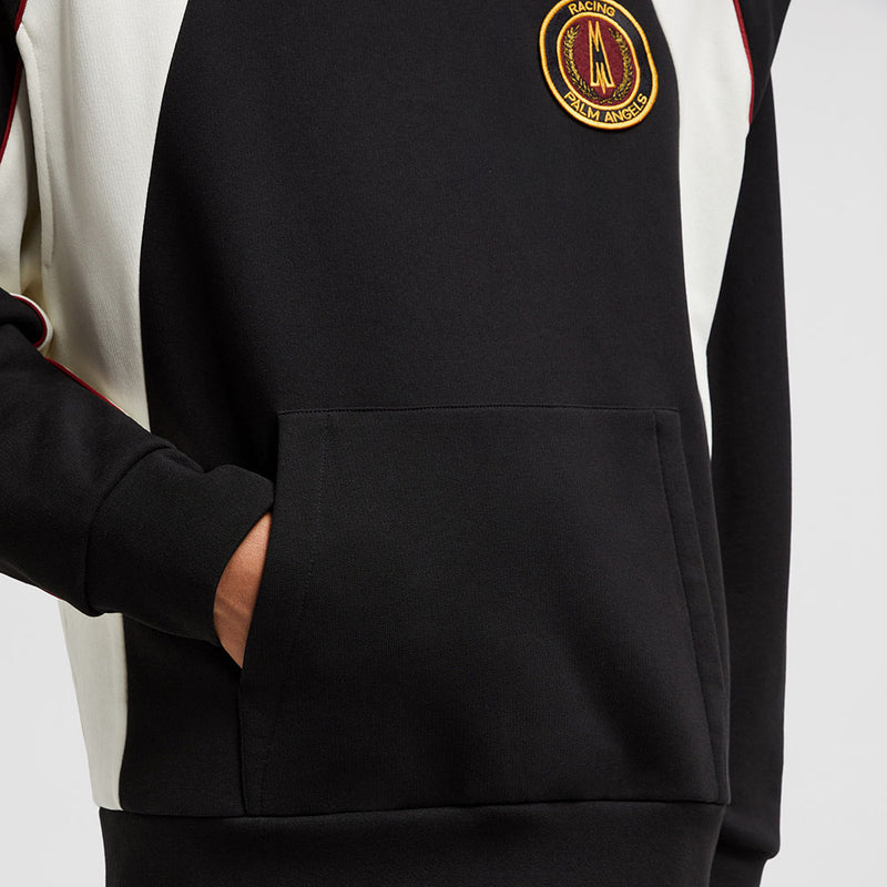MONCLER X PALM ANGELS LOGO COTTON HOODIE