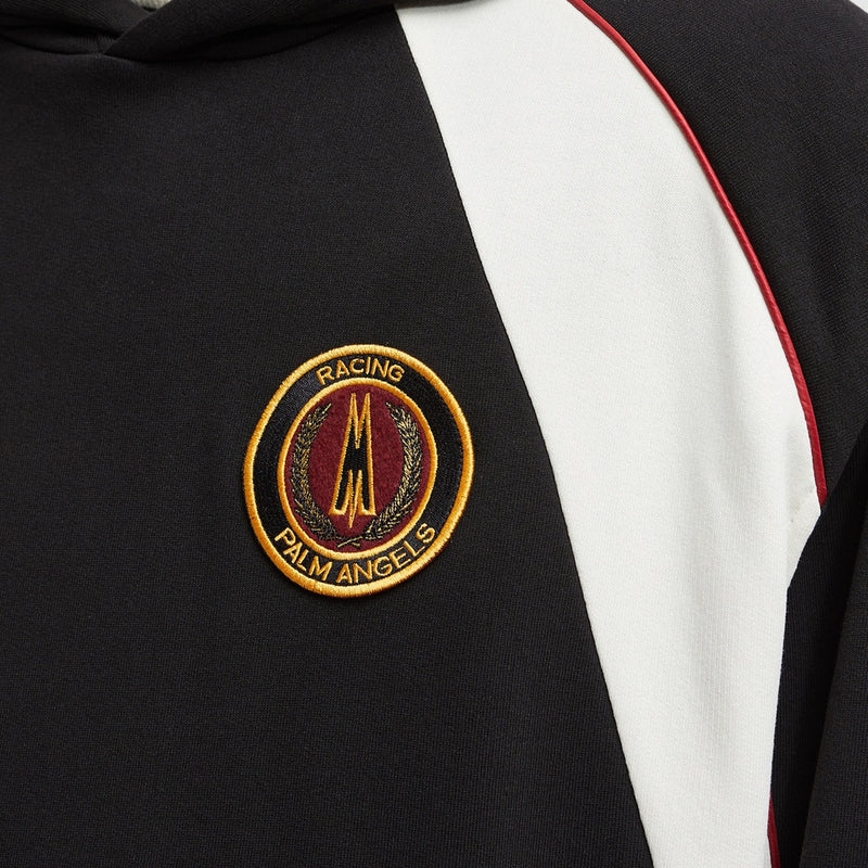 MONCLER X PALM ANGELS LOGO COTTON HOODIE