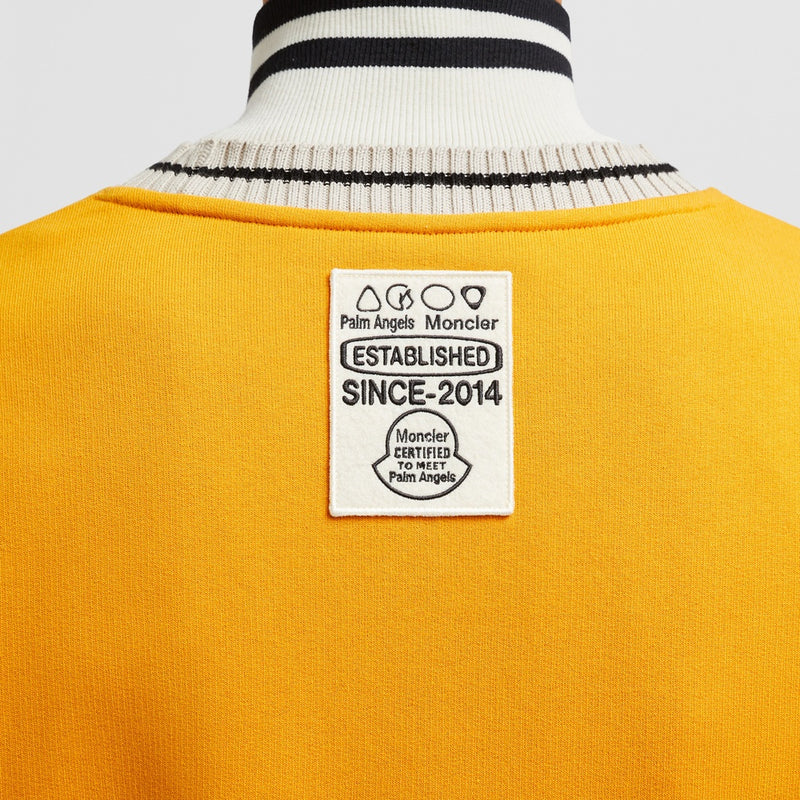 MONCLER X PALM ANGELS COTTON SWEATSHIRT