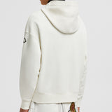 MONCLER X PALM ANGELS RACING LOGO COTTON HOODIE
