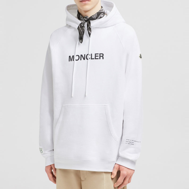 MONCLER X FRGMT CARTOON LOGO COTTON HOODIE